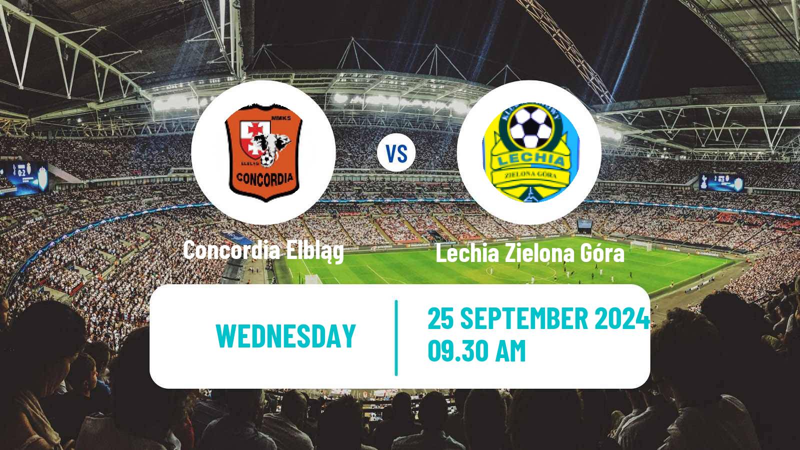 Soccer Polish Cup Concordia Elbląg - Lechia Zielona Góra