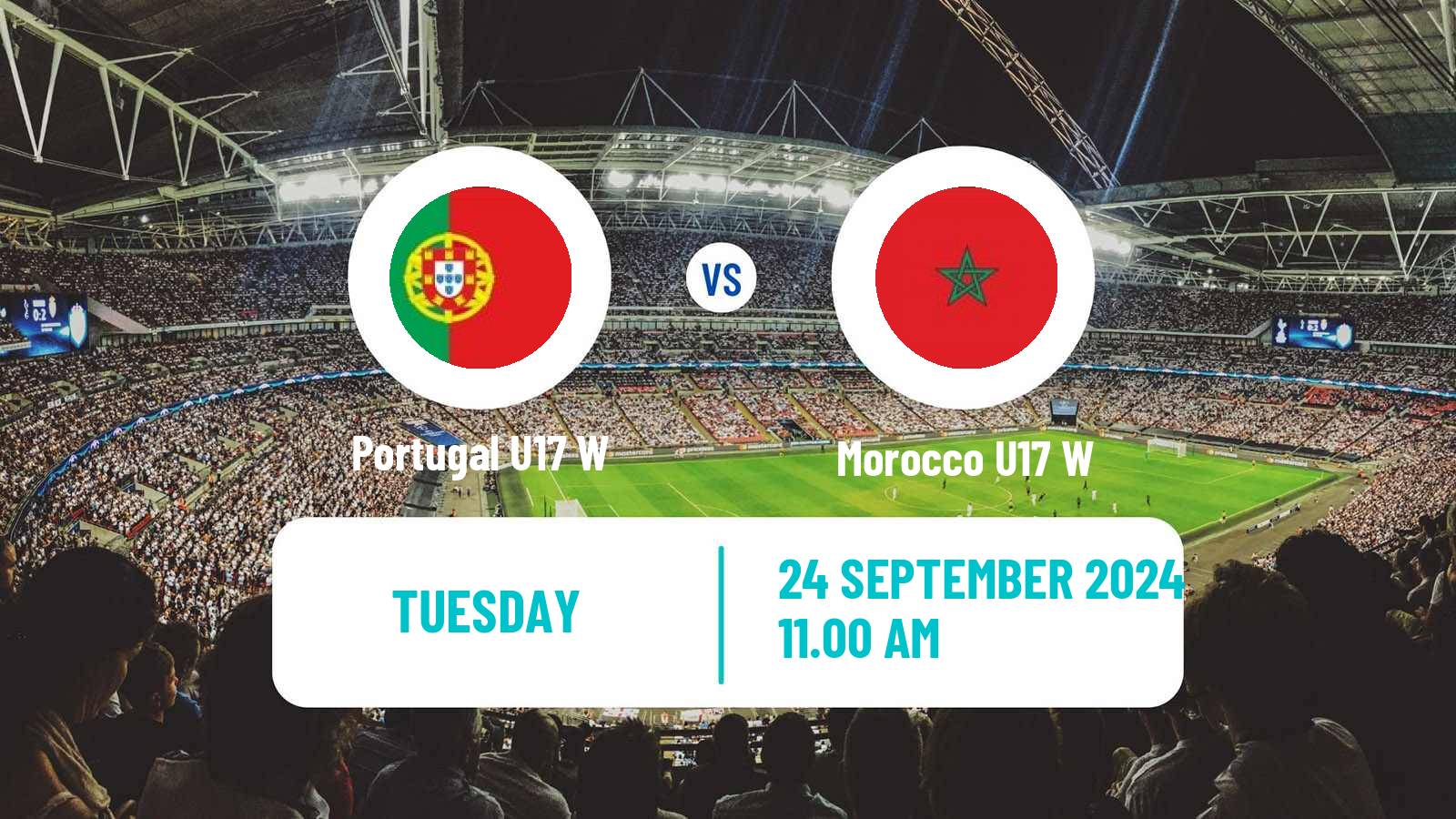 Soccer Friendly International Women Portugal U17 W - Morocco U17 W