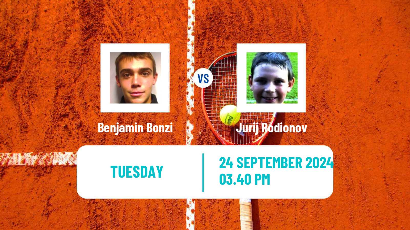 Tennis Orleans Challenger Men Benjamin Bonzi - Jurij Rodionov