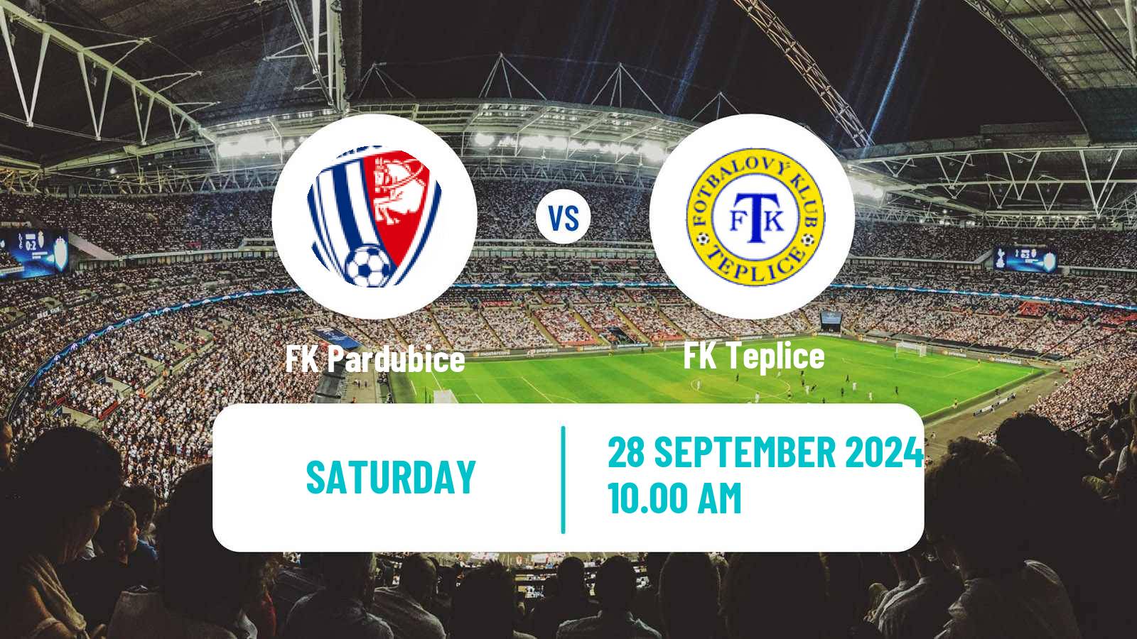 Soccer Czech 1 Liga Pardubice - Teplice