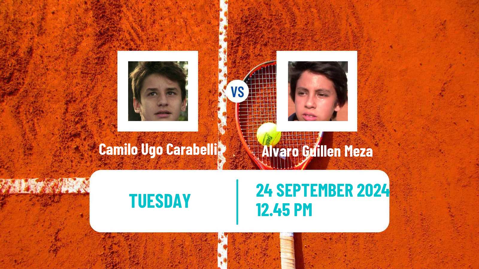 Tennis Antofagasta Challenger Men Camilo Ugo Carabelli - Alvaro Guillen Meza