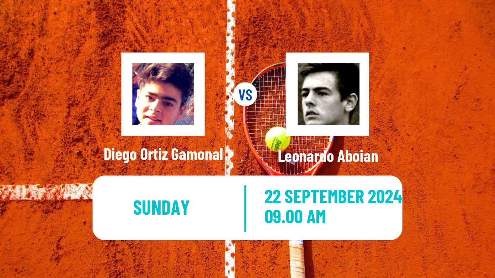 Tennis Antofagasta Challenger Men Diego Ortiz Gamonal - Leonardo Aboian