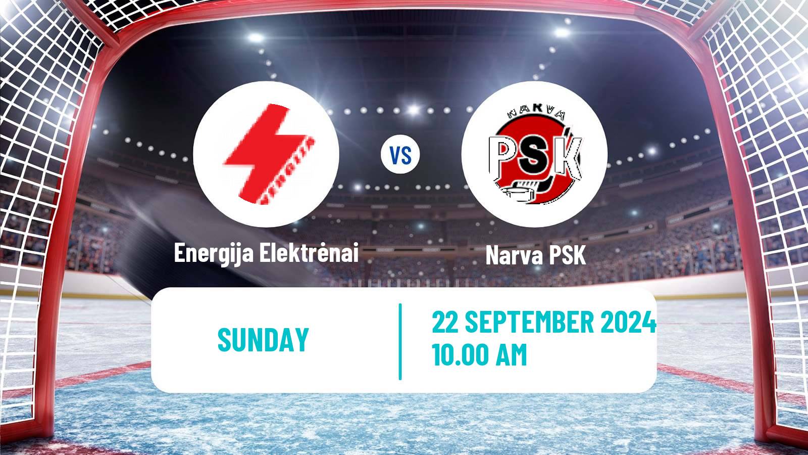 Hockey IIHF Continental Cup Energija Elektrėnai - Narva PSK