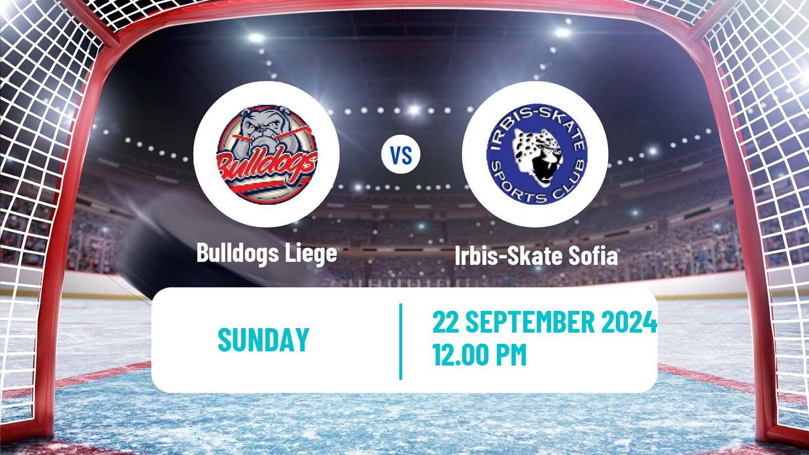 Hockey IIHF Continental Cup Bulldogs Liege - Irbis-Skate Sofia