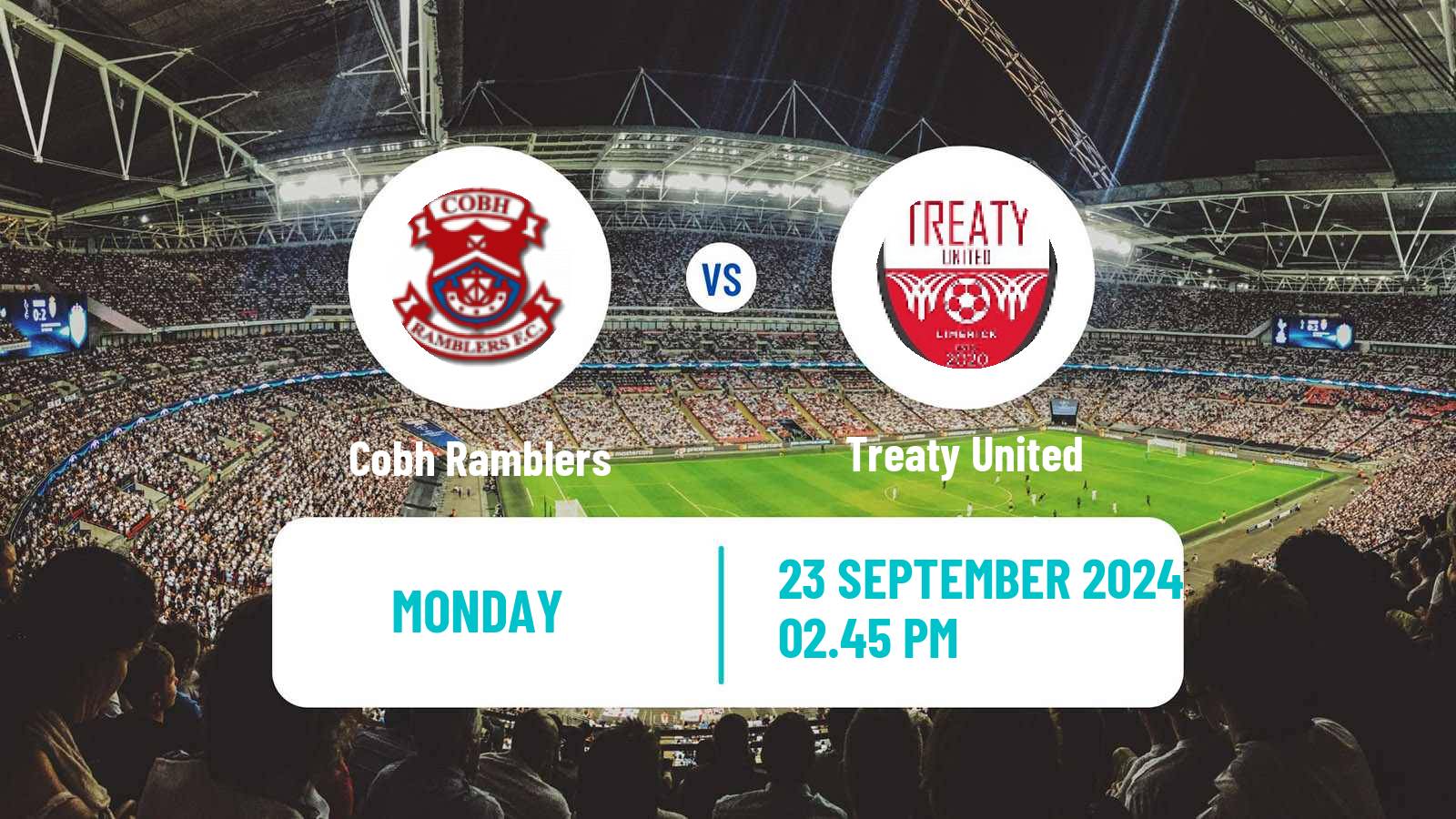 Soccer Irish Division 1 Cobh Ramblers - Treaty United