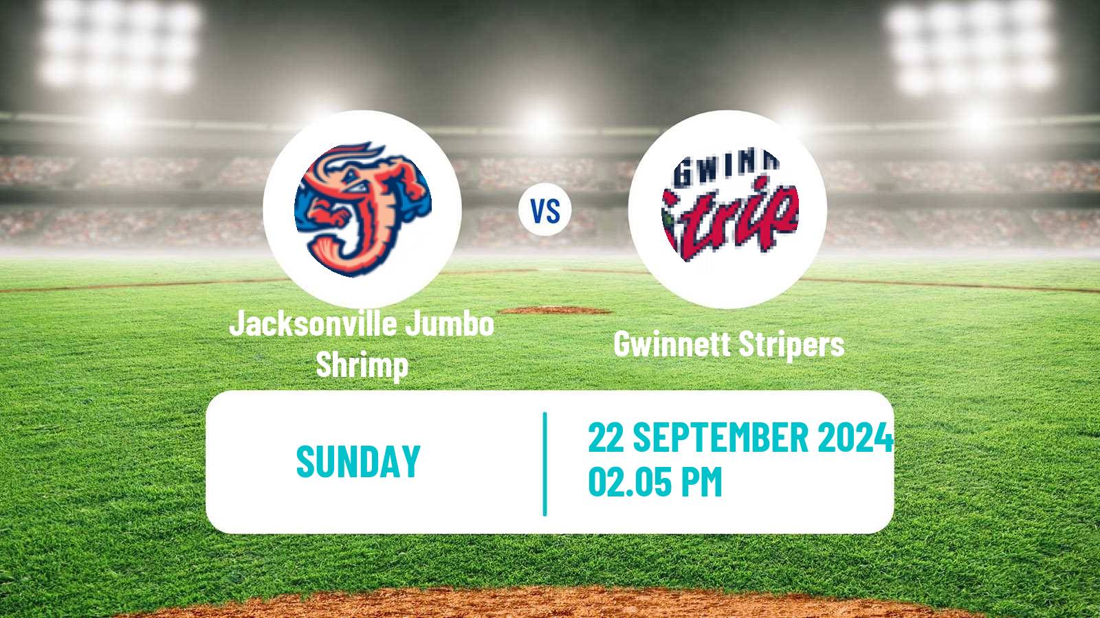 Baseball IL Jacksonville Jumbo Shrimp - Gwinnett Stripers