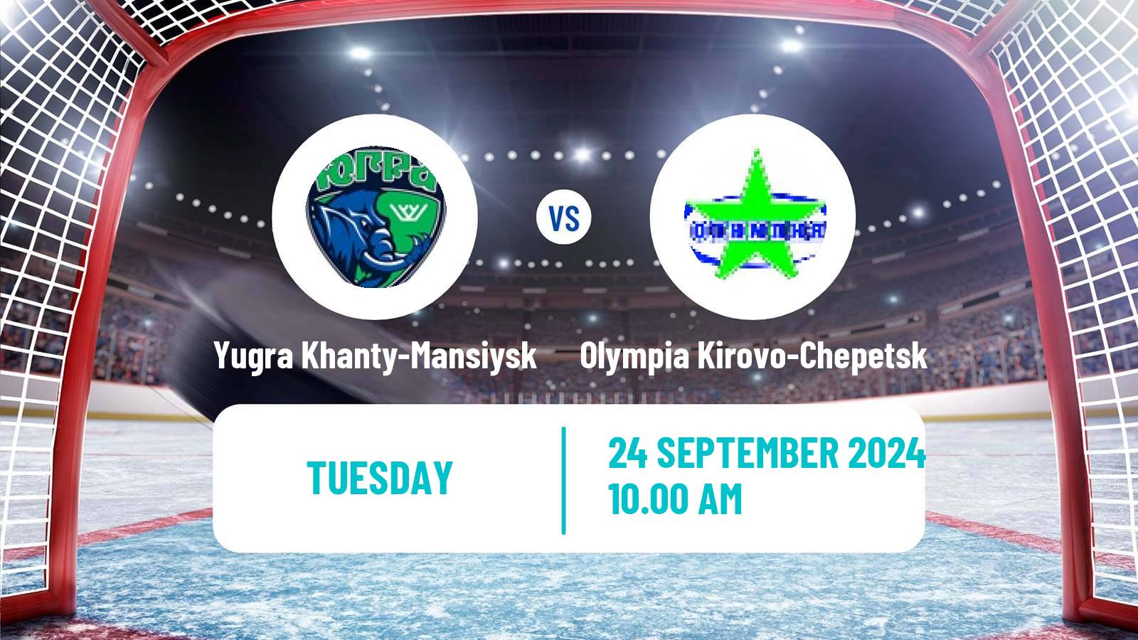 Hockey VHL Yugra Khanty-Mansiysk - Olympia Kirovo-Chepetsk