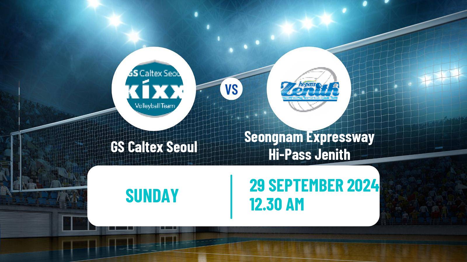 Volleyball South Korean KOVO Cup Volleyball Women GS Caltex Seoul - Seongnam Expressway Hi-Pass Jenith