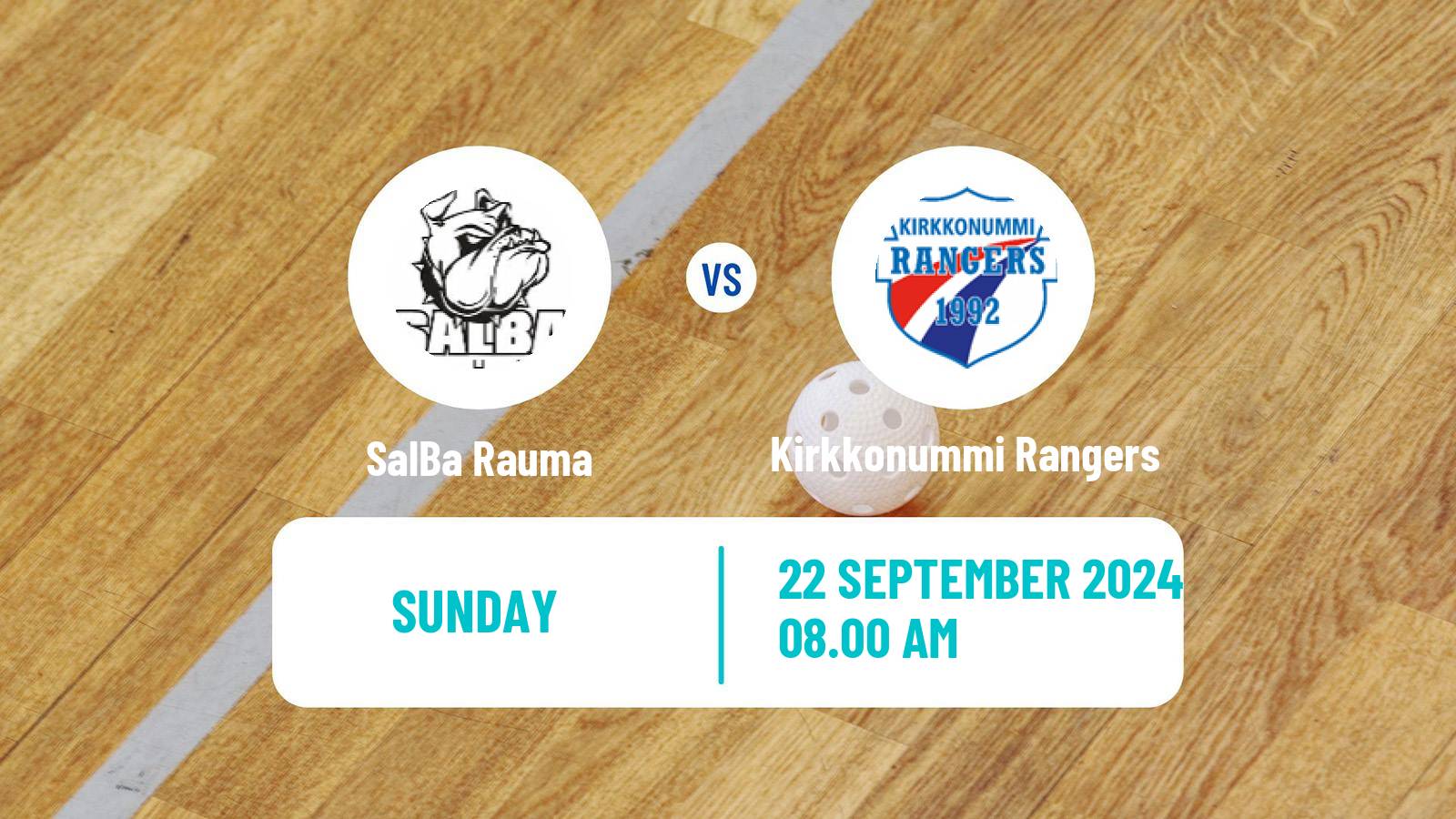 Floorball Finnish Divari SalBa Rauma - Kirkkonummi Rangers