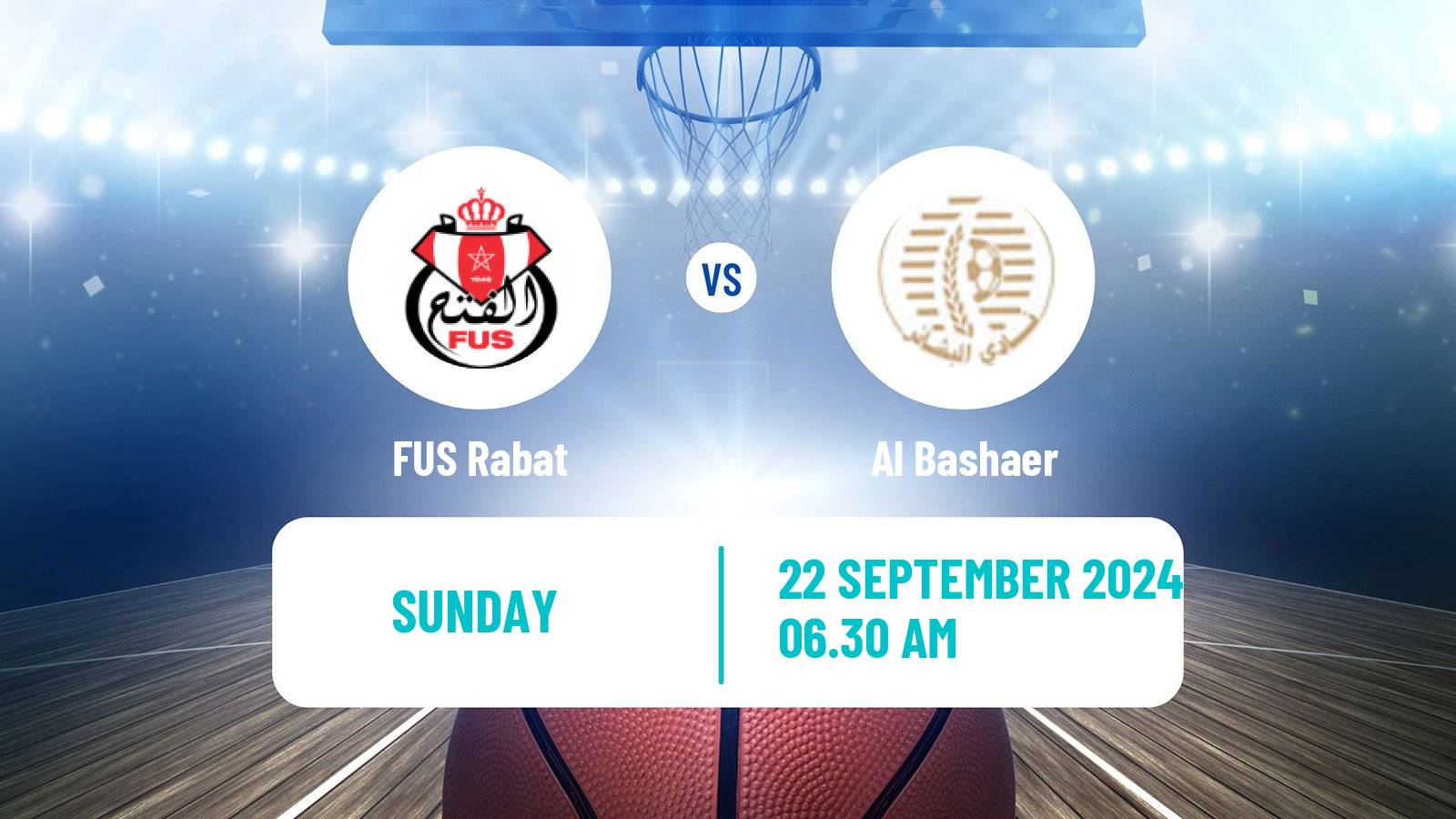 Basketball Club Friendly Basketball FUS Rabat - Al Bashaer