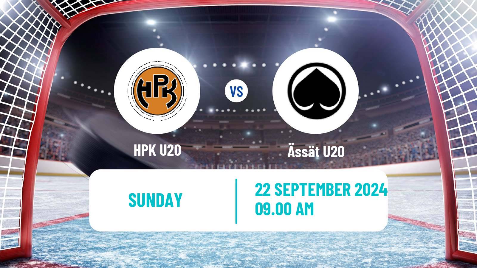 Hockey Finnish SM-sarja U20 HPK U20 - Ässät U20