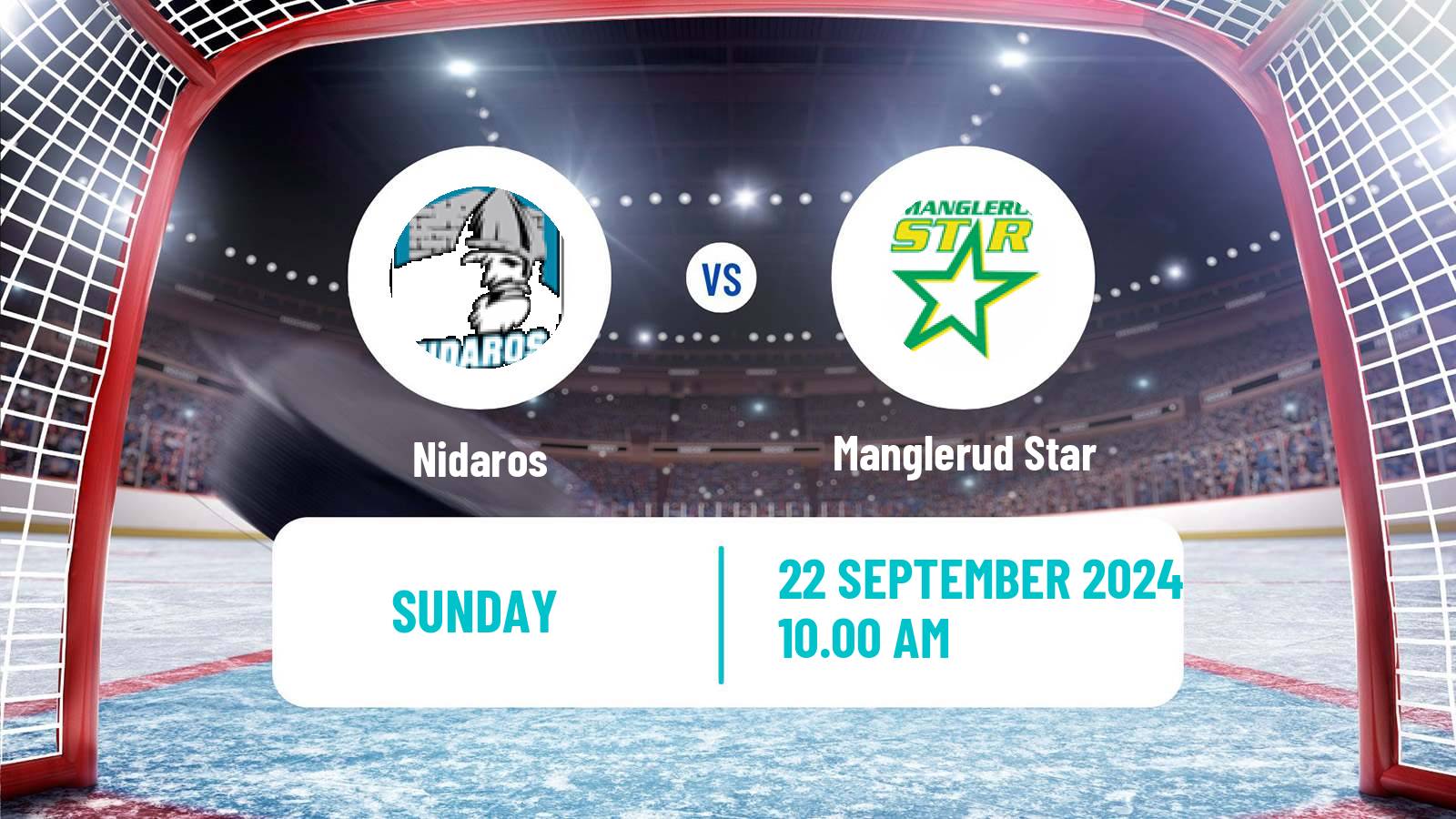 Hockey Norwegian Division 1 Hockey Nidaros - Manglerud Star