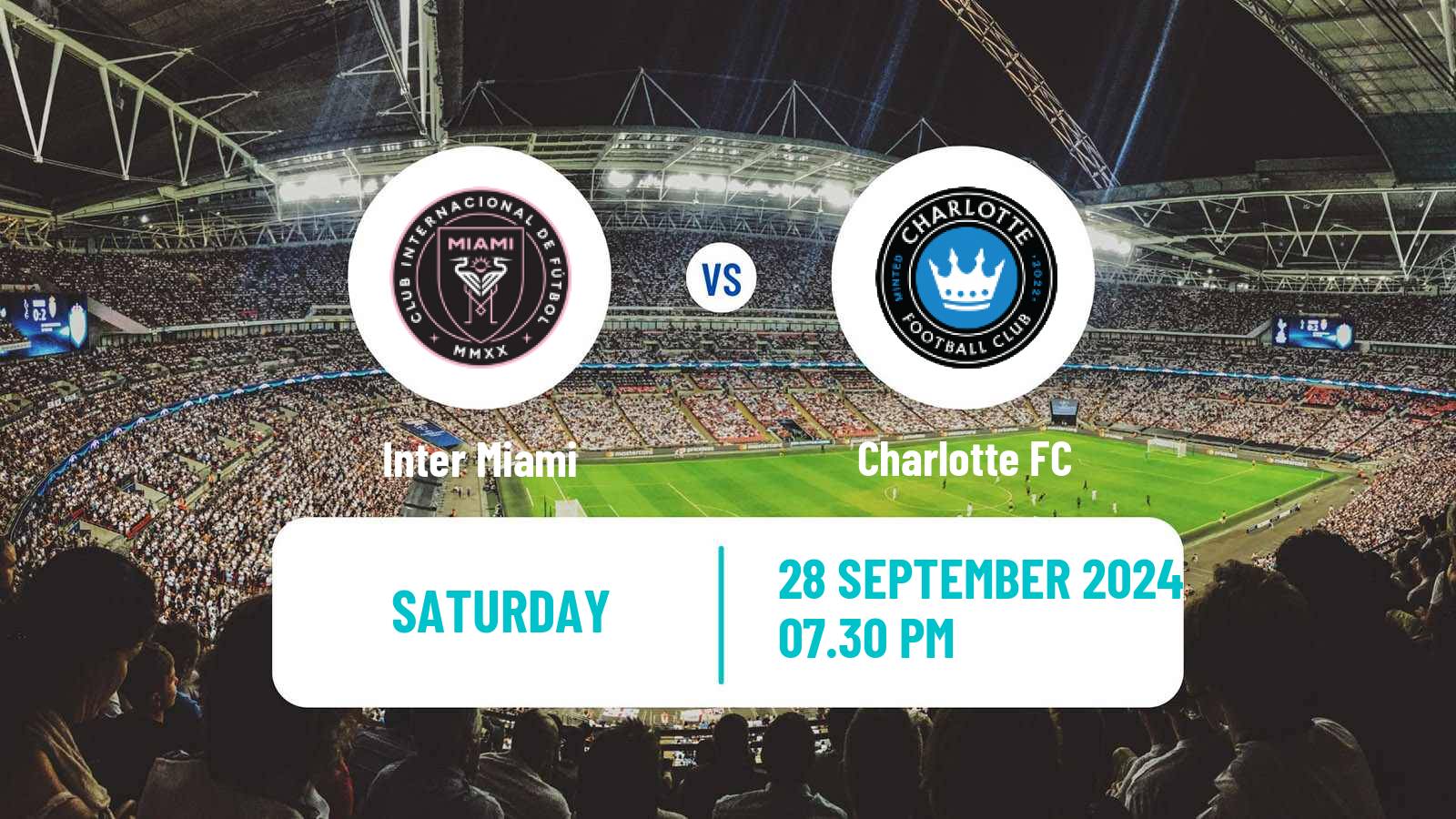 Soccer MLS Inter Miami - Charlotte