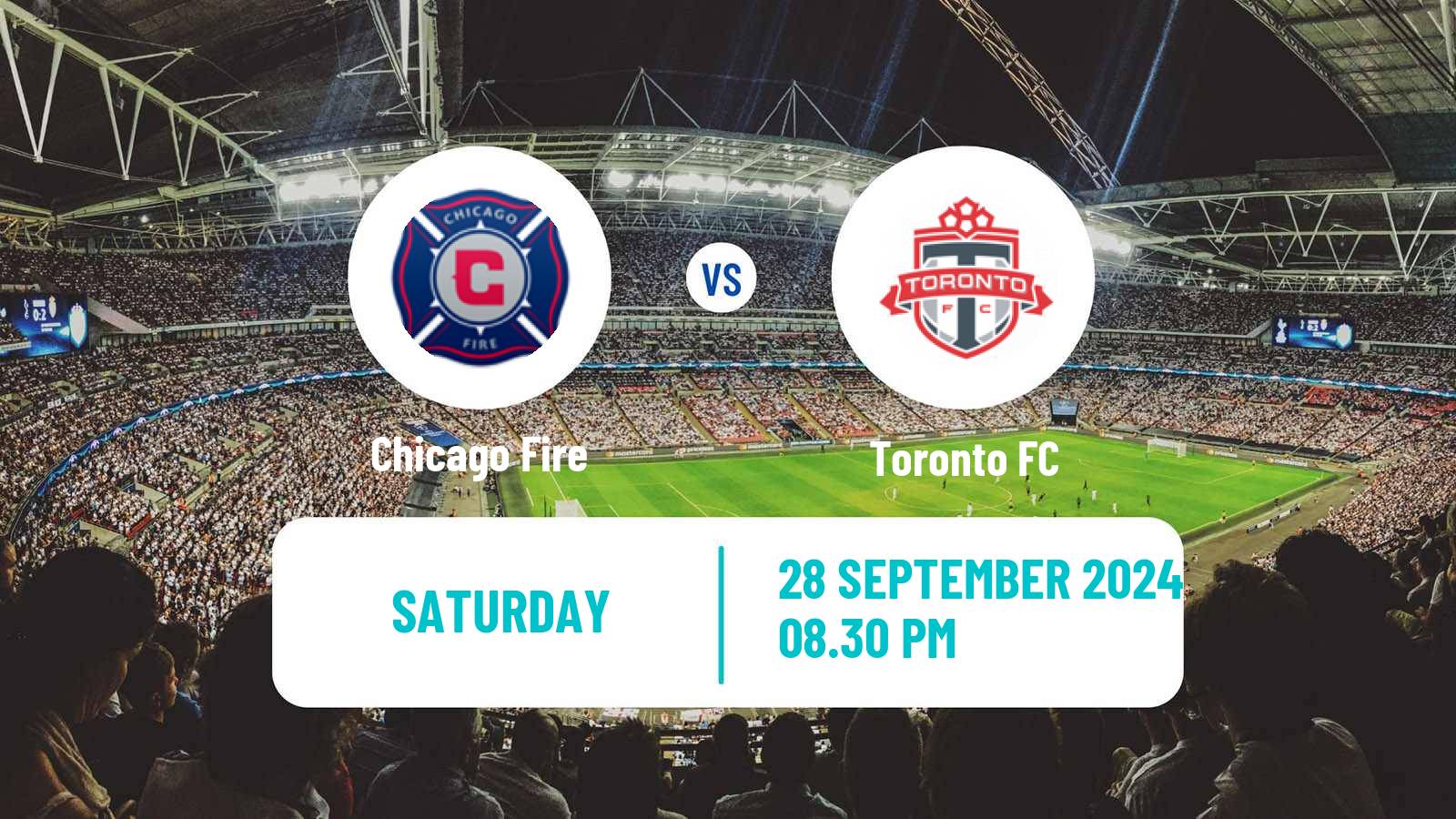 Soccer MLS Chicago Fire - Toronto FC