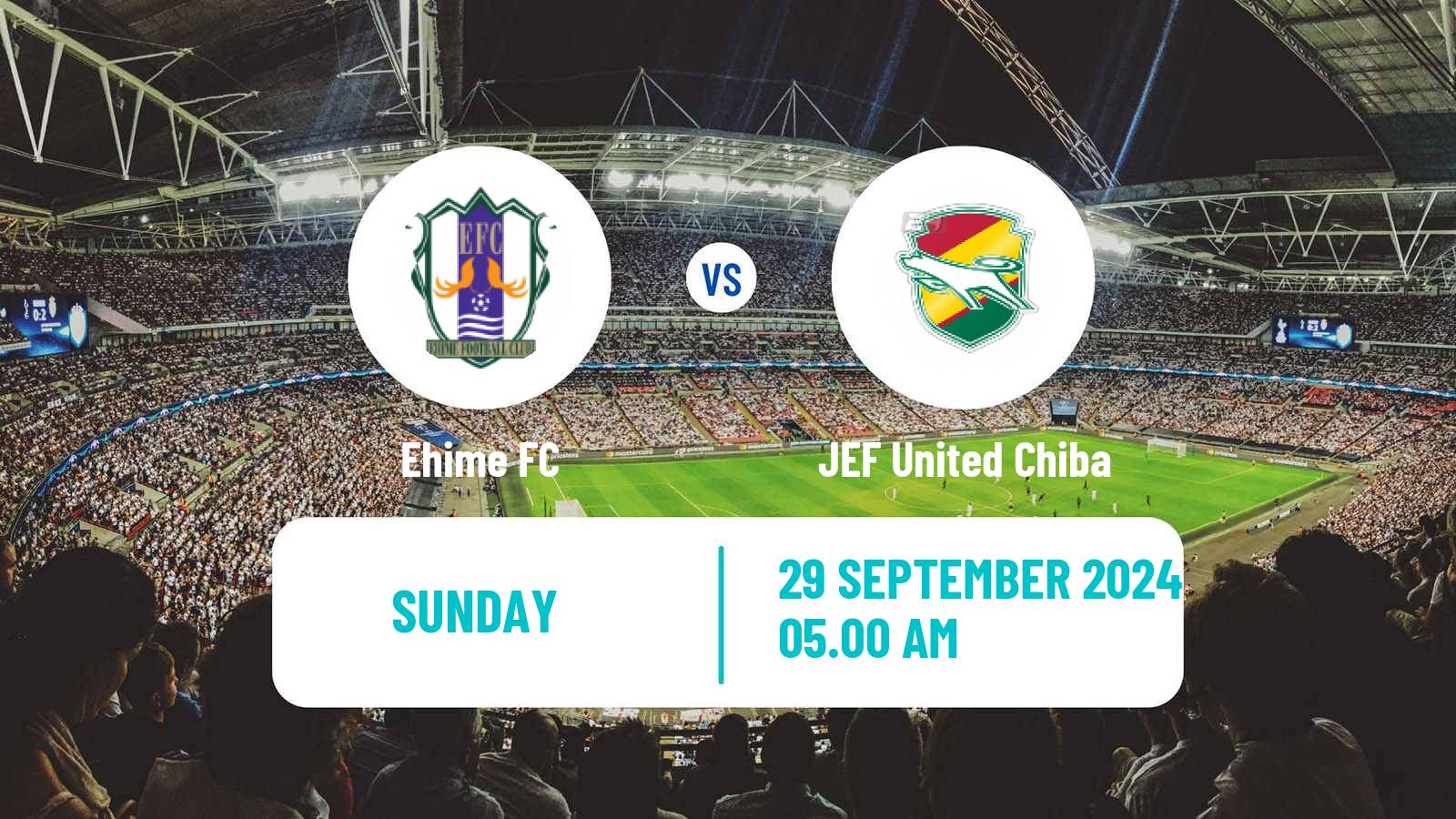 Soccer Japan J2 League Ehime - JEF United Chiba