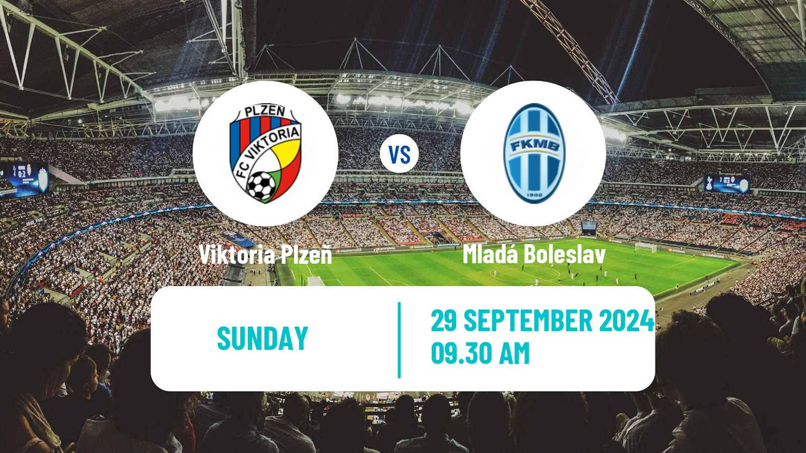 Soccer Czech 1 Liga Viktoria Plzeň - Mladá Boleslav