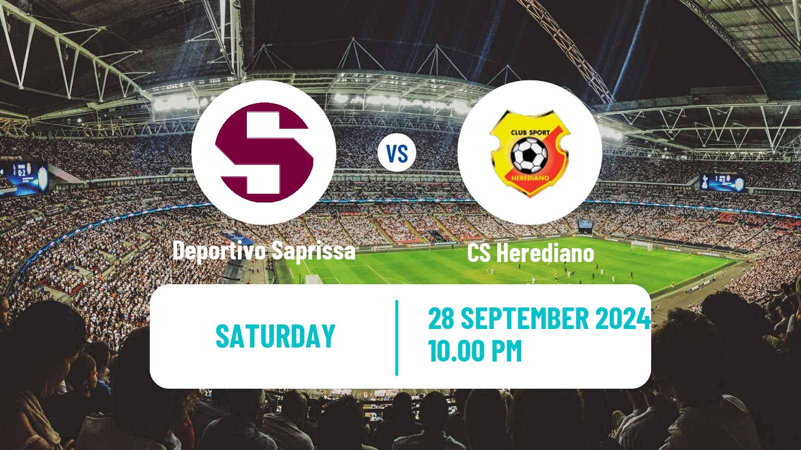 Soccer Costa Rican Primera Division Deportivo Saprissa - Herediano