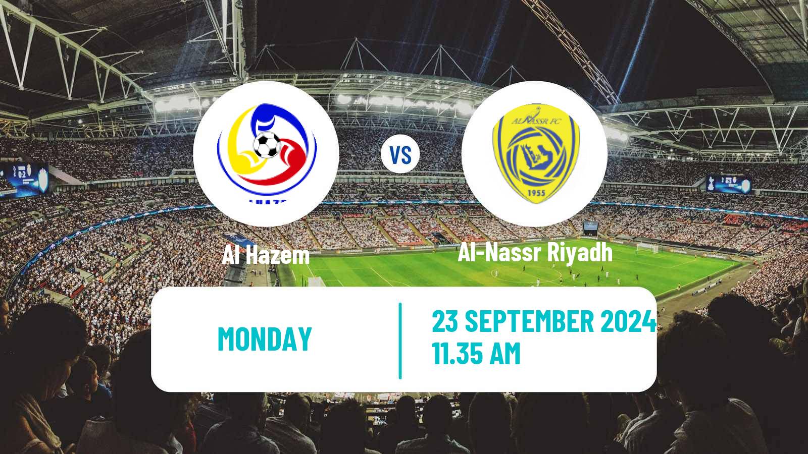 Soccer Saudi King Cup Al Hazem - Al-Nassr Riyadh