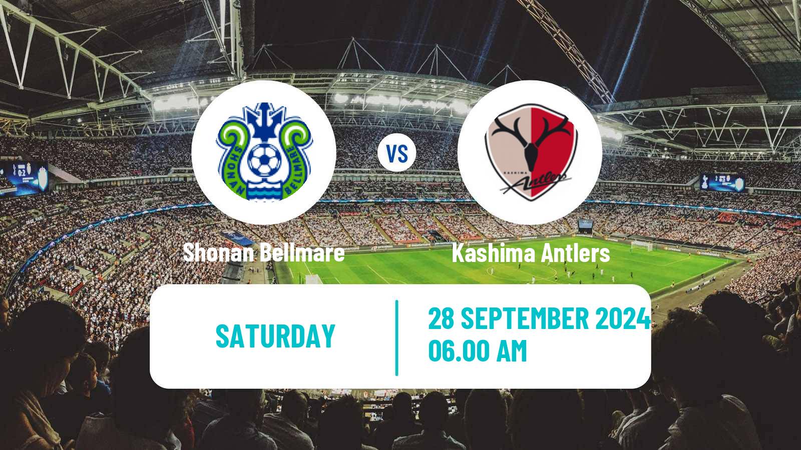 Soccer Japan J1 League Shonan Bellmare - Kashima Antlers