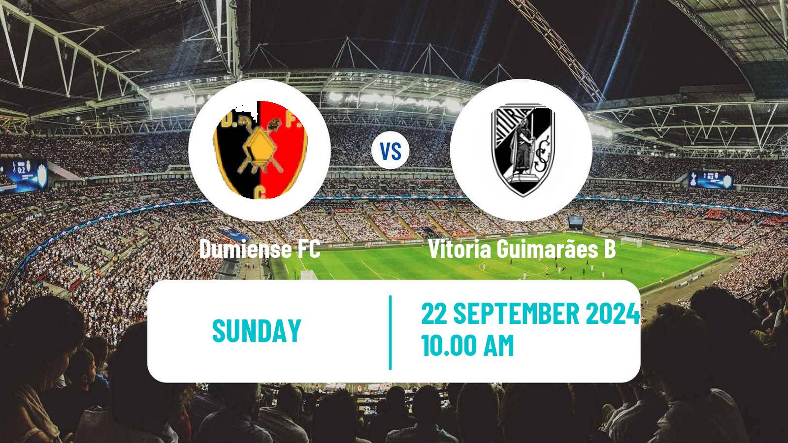 Soccer Campeonato de Portugal - Group A  Dumiense - Vitoria Guimarães B