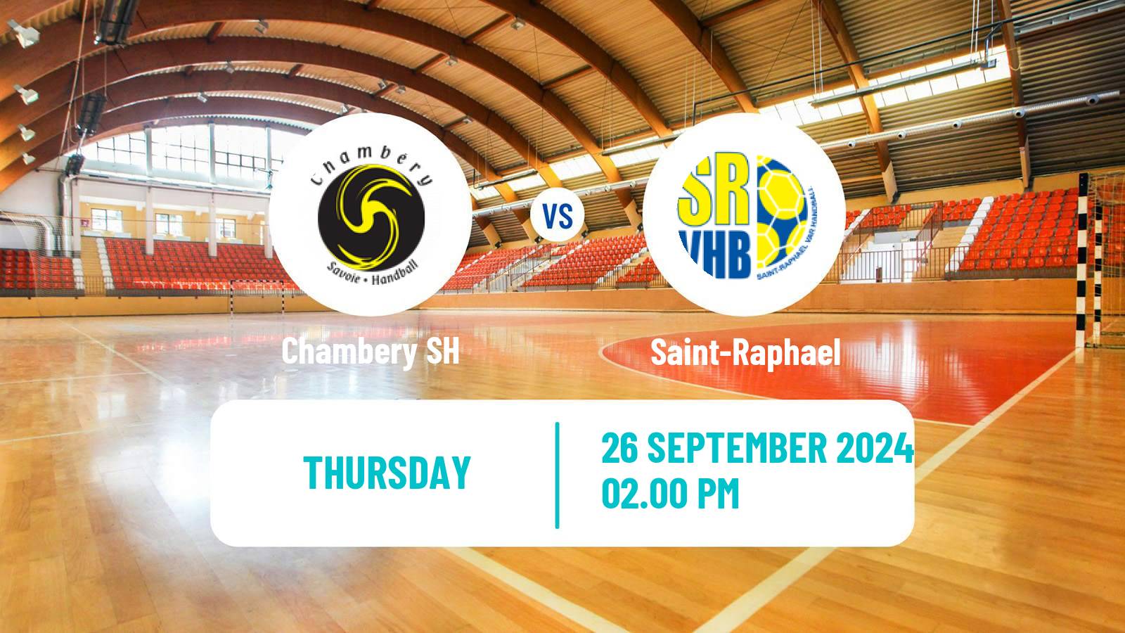 Handball French Starligue Handball Chambery SH - Saint-Raphael