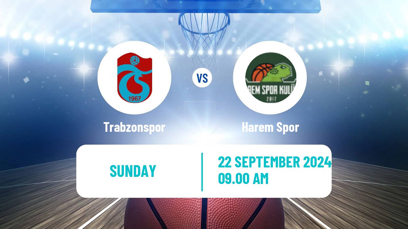 Basketball Turkish TBL Trabzonspor - Harem Spor