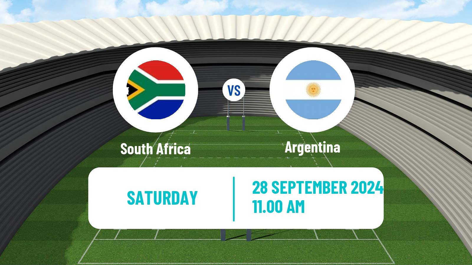 Rugby union Rugby Championship South Africa - Argentina