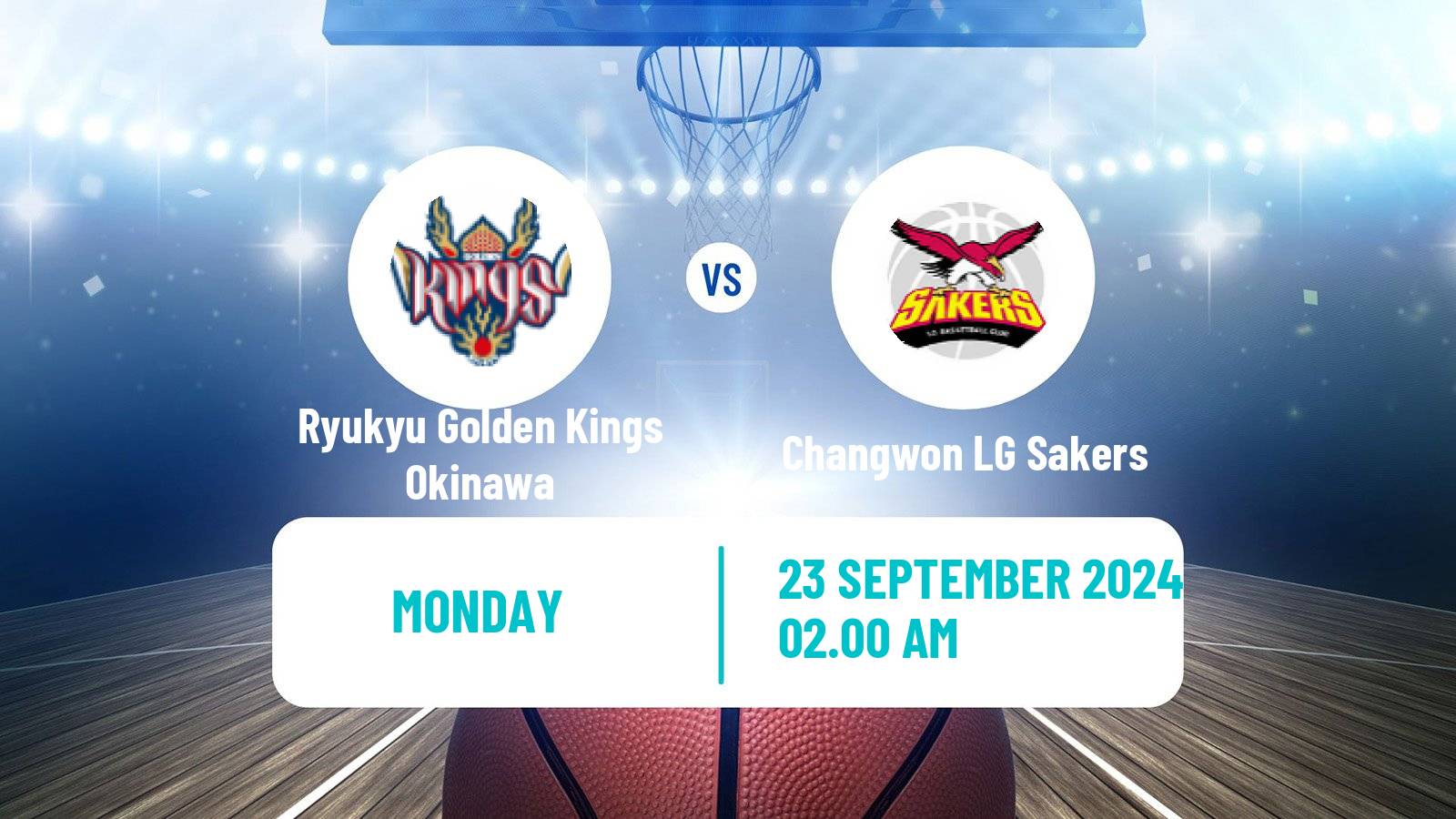 Basketball Club Friendly Basketball Ryukyu Golden Kings Okinawa - Changwon LG Sakers