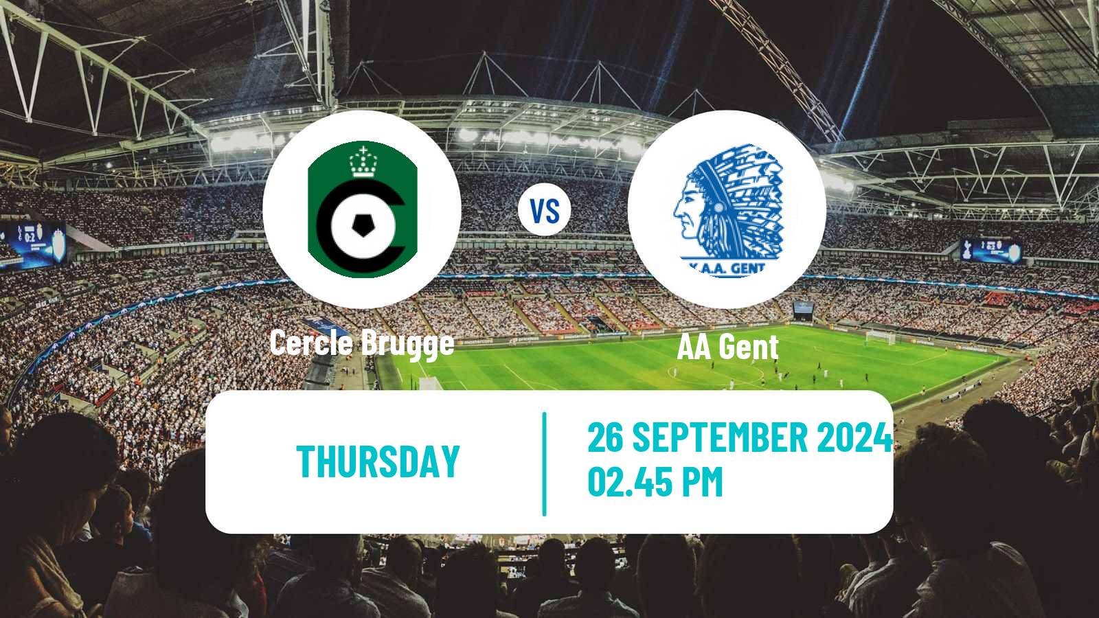 Soccer Belgian Jupiler Pro League Cercle Brugge - Gent