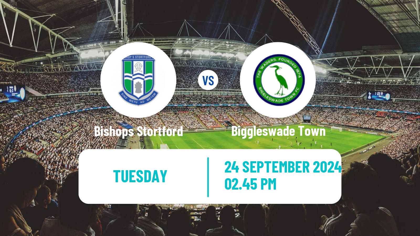 Soccer English Southern League Central Division Bishops Stortford - Biggleswade Town