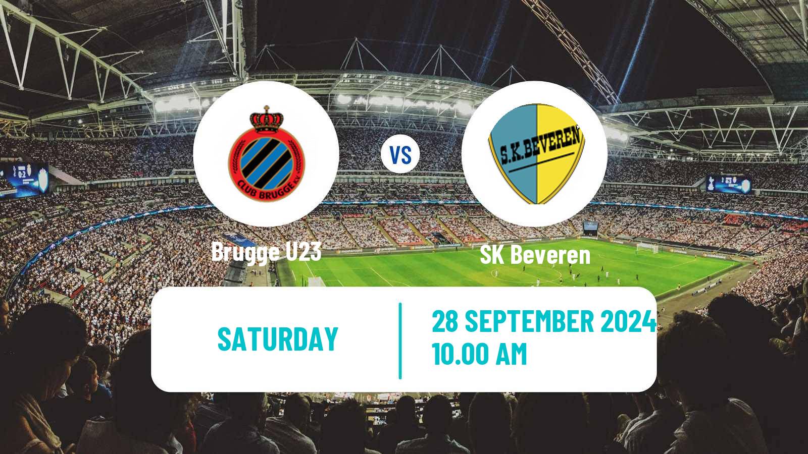 Soccer Belgian Сhallenger Pro League Brugge U23 - Beveren