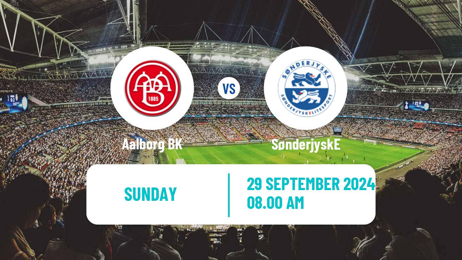 Soccer Danish Superliga Aalborg BK - SønderjyskE