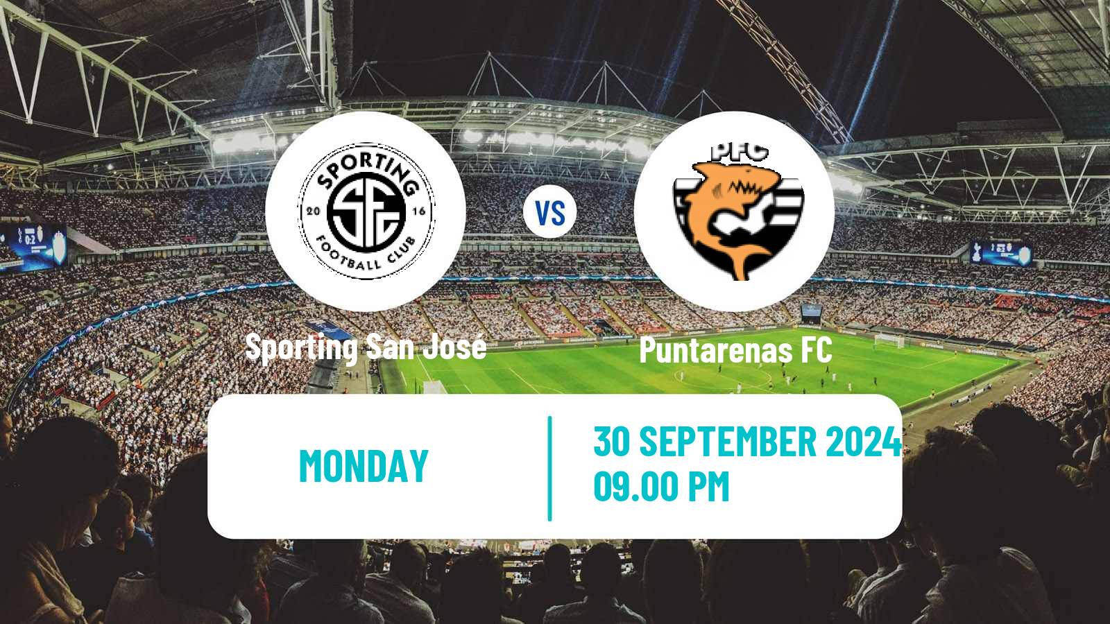 Soccer Costa Rican Primera Division Sporting San José - Puntarenas FC