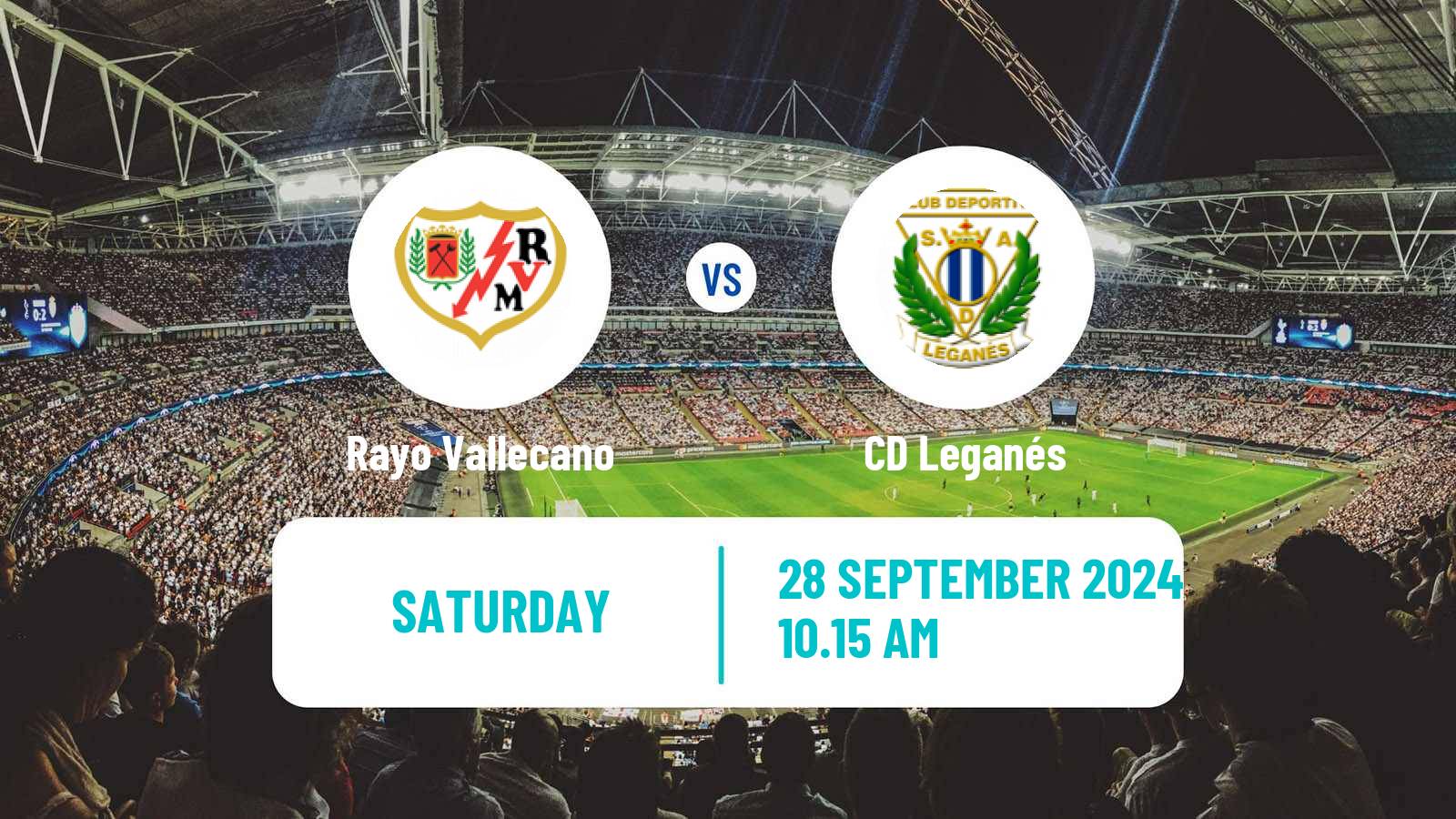 Soccer Spanish LaLiga Rayo Vallecano - Leganés