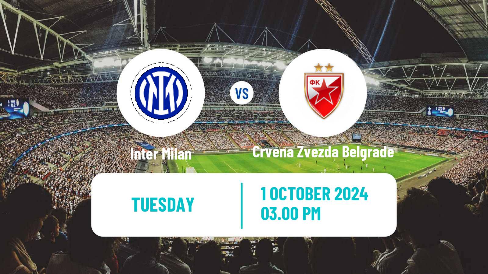 Soccer UEFA Champions League Inter Milan - Crvena Zvezda Belgrade