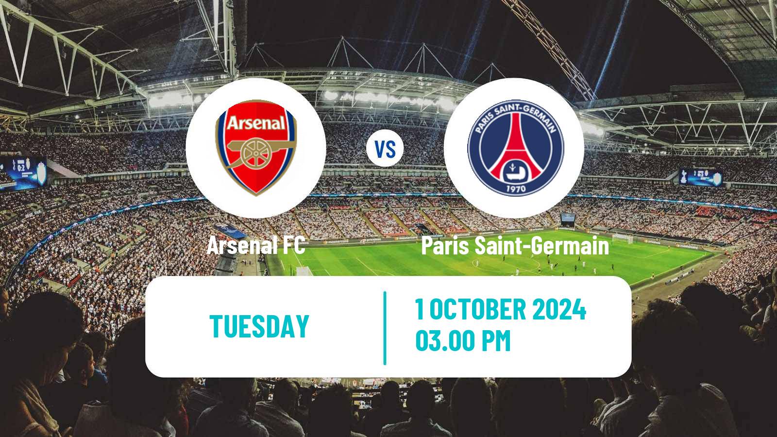 Soccer UEFA Champions League Arsenal - Paris Saint-Germain