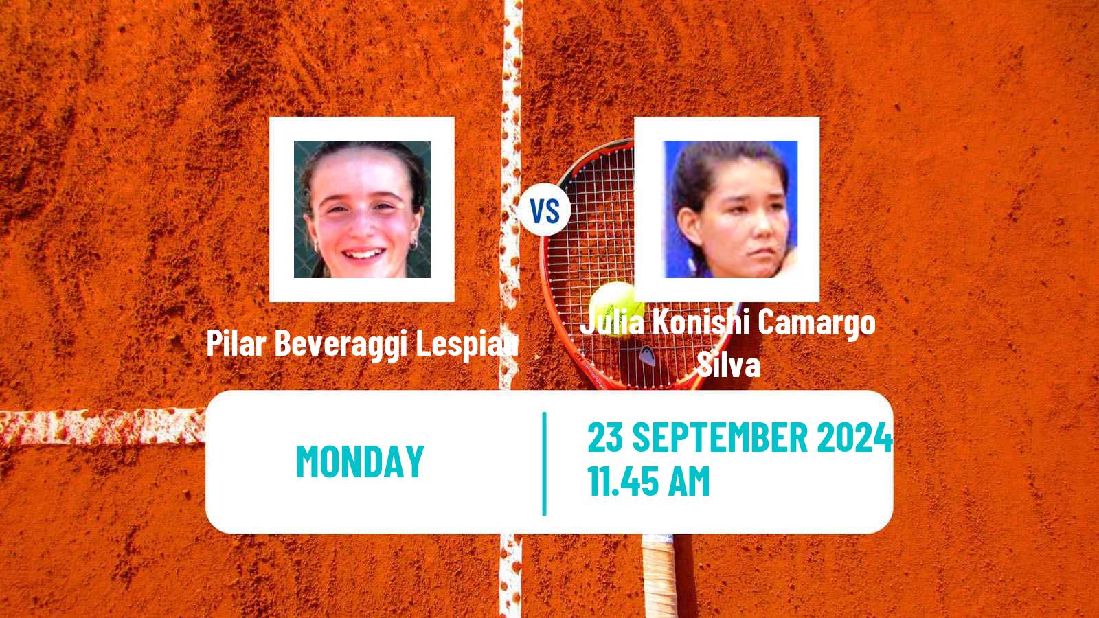 Tennis ITF W50 Pilar Women Pilar Beveraggi Lespiau - Julia Konishi Camargo Silva