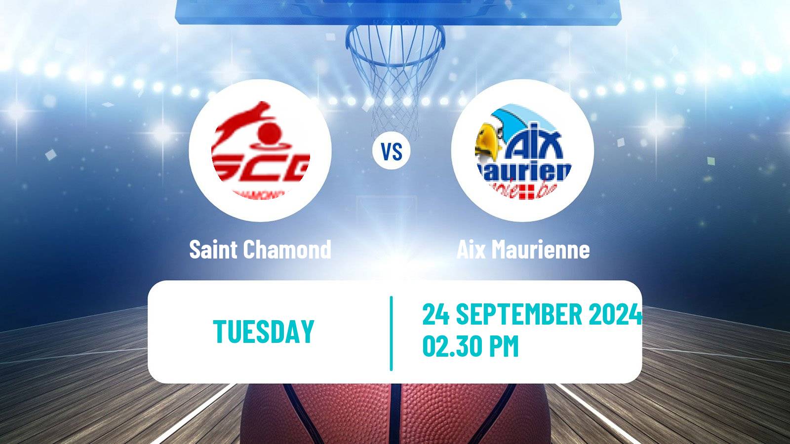 Basketball French Cup Basketball Saint Chamond - Aix Maurienne