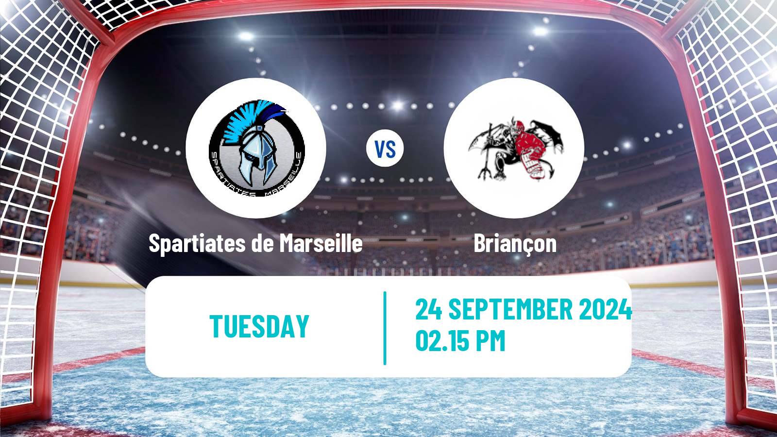 Hockey French Ligue Magnus Spartiates de Marseille - Briançon