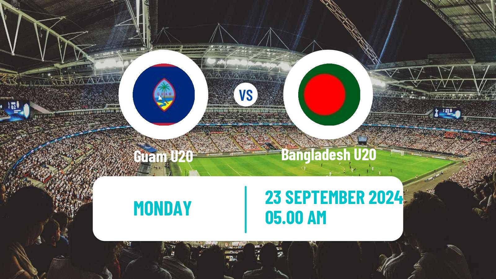 Soccer AFC Championship U20 Guam U20 - Bangladesh U20