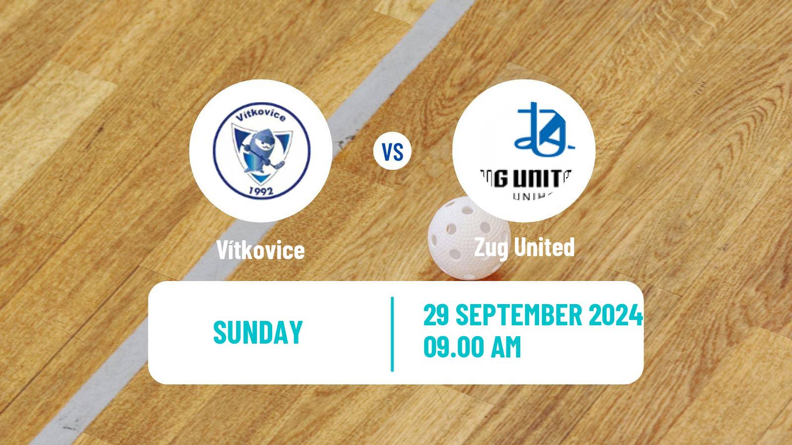 Floorball Champions Cup Floorball Women Vítkovice - Zug United