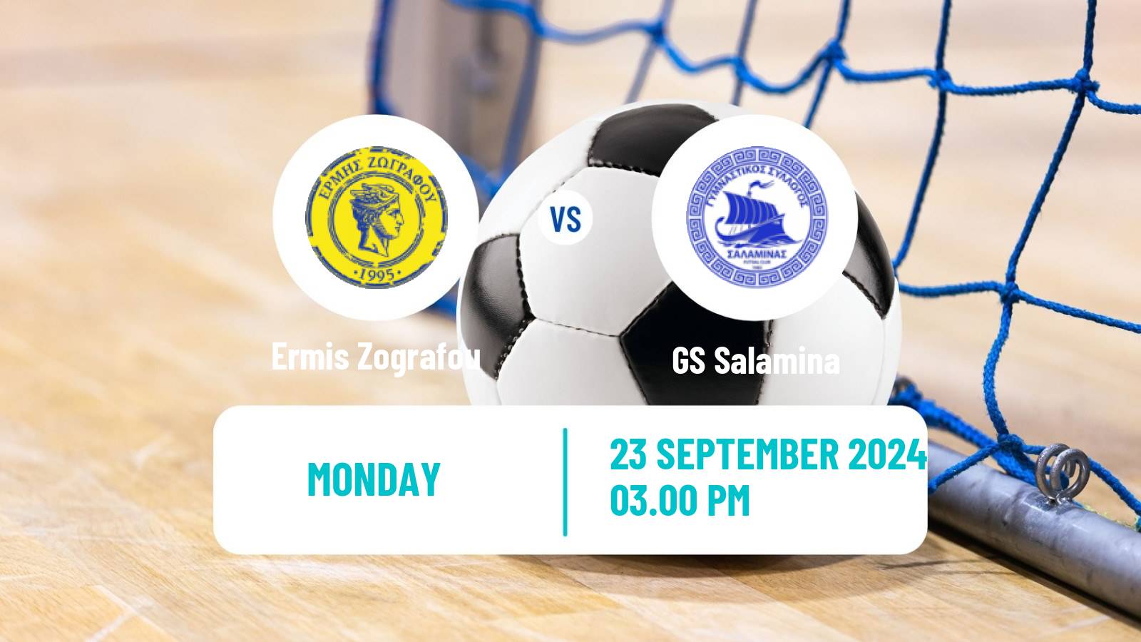 Futsal Greek Super League Futsal Ermis Zografou - Salamina