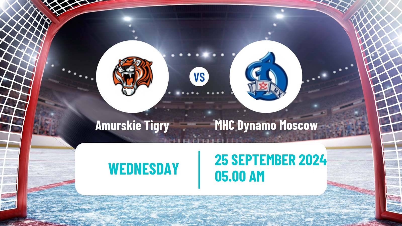 Hockey MHL Amurskie Tigry - MHC Dynamo Moscow