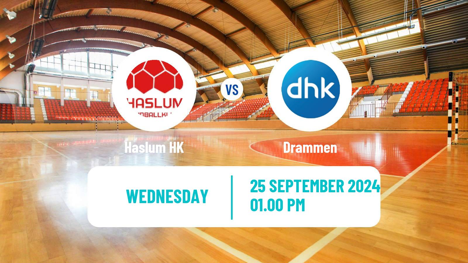 Handball Norwegian Eliteserien Handball Haslum HK - Drammen