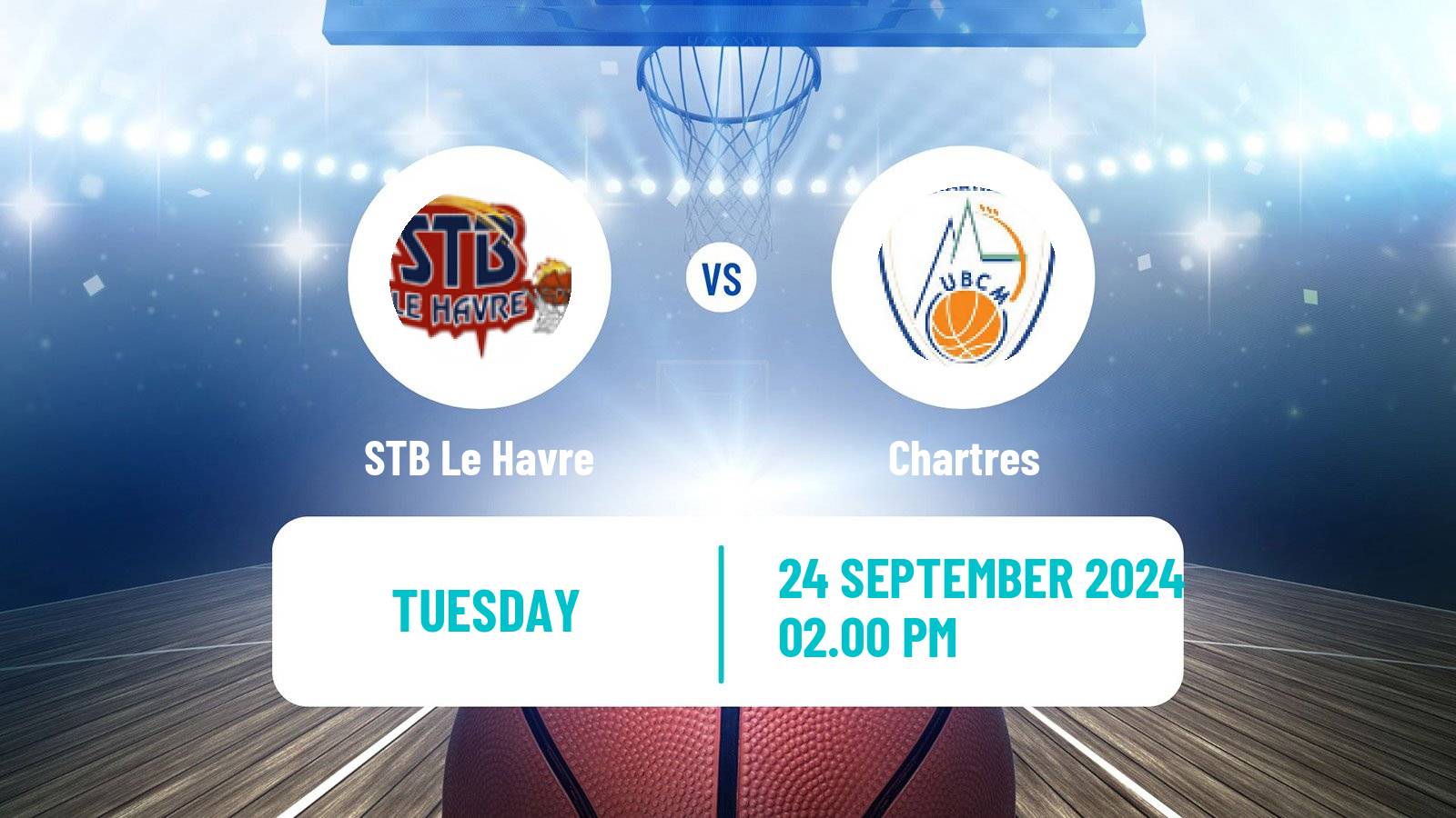 Basketball French Cup Basketball STB Le Havre - Chartres