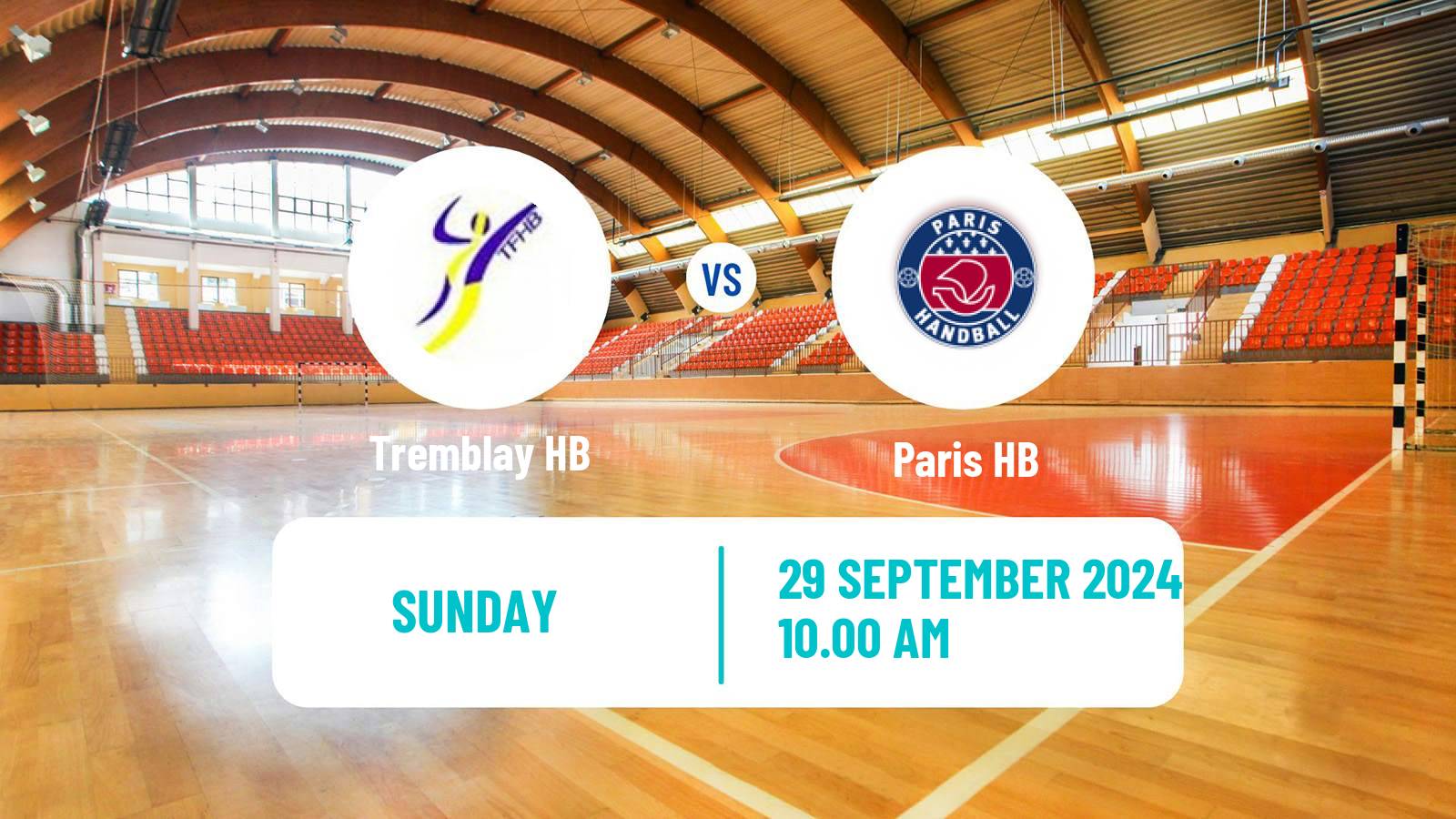 Handball French Starligue Handball Tremblay - Paris