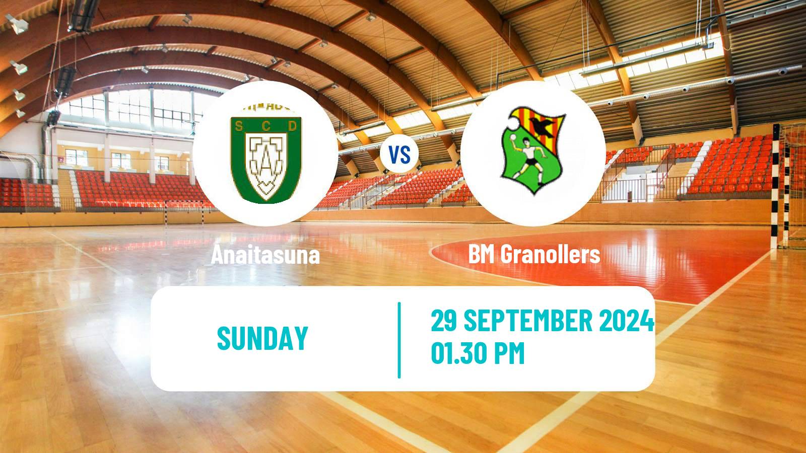 Handball Spanish Liga ASOBAL Anaitasuna - BM Granollers