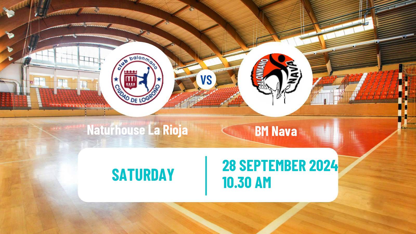 Handball Spanish Liga ASOBAL Naturhouse La Rioja - Nava