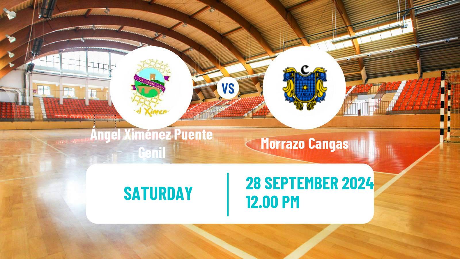 Handball Spanish Liga ASOBAL Ángel Ximénez Puente Genil - Morrazo Cangas