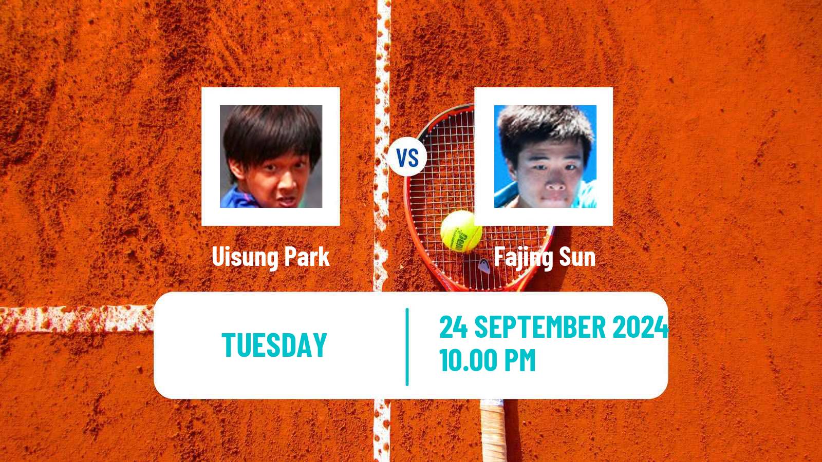 Tennis ITF M25 Fuzhou Men Uisung Park - Fajing Sun